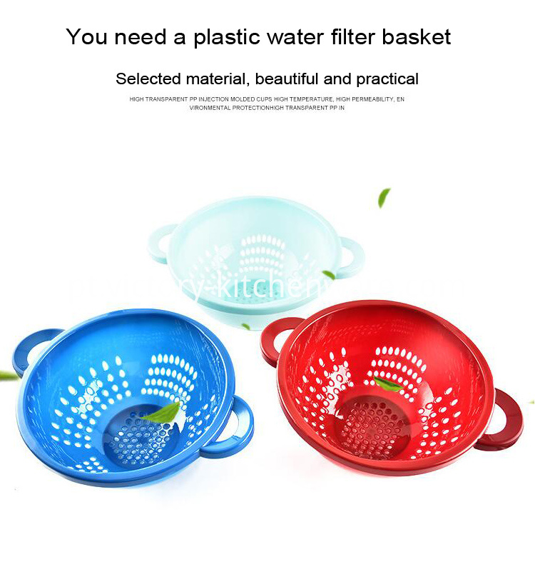 coador de plástico plastic colander